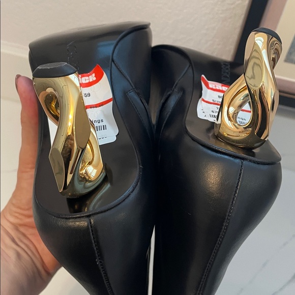 JW Anderson Chain Heel Ankle Boots - Picture 10 of 14